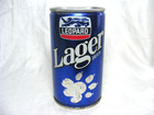 Vintage Steel Beer Can Leopard Lager Beer Leopard Brewery Ltd  New Zealand 12oz