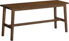 39 3   Bamboo Dining Bench  Farmhouse Kitchen Table Bench  Kitchen   Living R   