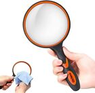 Dicfeos Magnifying Glass 10x Handheld Reading Magnifier - 75mm Large Magnifying