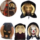 Scary Peeper Halloween Window Sticker Creepy Pvc Prank Haunted House Decor