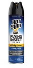 Hot Shot Flying Insect Killer Aerosol  Clean Fresh Scent  15 Oz  Pack Of 3