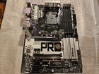 Asrock Ab350 Pro4 Atx Motherboard   Original Box  Minimal Use 