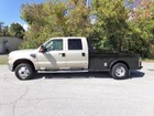 2008 Ford F-350 Sd Crew Cab 4x4 Flatbed Dually Truck