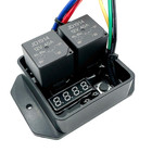 Digital Adjustable Electric Fan Controller Thermostat Temp Switch Hose Adapter