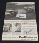  2  1956 Purolator Oil Filter Print Ads Magazine Ads