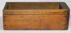 Antique Vintage Sewing Box   Cabinet Drawer 8   d X 3 3 4   w X 2 3 4 h Side Groove