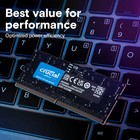 Crucial - 128gb Kit  2x64gb  Ddr5 5600mhz C46 Sodimm Laptop Memory - Black
