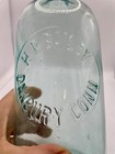 Antique H r  Bailey Water Danbury Ct 1 2 Gallon Blob Top Bottle Hand Blown Big  
