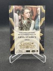 Game Of Thrones  The Great Houses Women Of The Realm Relic Wr2 Arya Stark