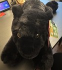 Fao Schwarz Black Jaguar Adopt A Wild Pal Pet  Plush Stuffed Toy 19    Nwt