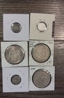 Silver World Coin Lot Mexico  Canada  Sweden  British Hongkong