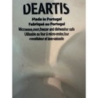 Deartis Made In Portugal Ceramic Muffin Pan Baking Mold Floral Design