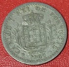 1x 1900 Portugal 100 Reis Cu ni Charles I Historic 100 R  is Coin  r16029
