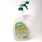 1x The Works Tub Shower Cleaner Non Aerosol Trigger Spray 32 Oz Soap Scum Rust
