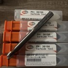 Various Sized Carbide Endmills  10 Pieces 