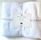Pereira Da Cunha Portugal 3pc King Jacquard Duvet Cover Sham Set 100  Cotton