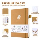 Bullet Dotted Journal - A5 Dot Grid Notebook With Pages Number160gsm Bleedpro   