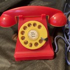 Vintage Original Kamkaps Ring A Phone Switchboard Toy 