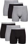 Hanes Men s Boxer Briefs Tagless Cool Dri Comfortflex Waistband 5 6 Pack