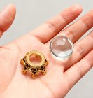 Crystal Ball On Stand Dollhouse Miniature 1 12 Scale - Us Shipper