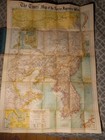 C1905 The Times Map Of The Russo-japanese War Very Rare