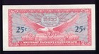 Mpc  Series 641     Ch Unc      25         Military Payment Certificate  824-207 