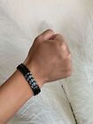 Titanium Magnetic Bracelet Men Women Arthritis Pain Relief Balance Stress Energy
