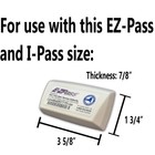 Ez Pass Holder For New Ez-pass And I-pass - Toll Transponder Holder - High Temp
