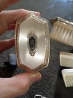 Vintage Victorian Vanity Comb And Brushes Set  Sterling Silver