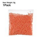 1 Pack 0 1  Orange Polystyrene Foam Beads Ball For Diy Crafts  Fillings