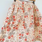 Vintage Handmade Half Apron Floral Country Cottage Kitchen Retro Farmhouse