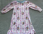 Disney Princess Girls Nightgown 3t Elsa Anna Frozen Sleepwear