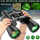 10-180x100 Hd Zoom Binoculars Military Powerful Day low Night Optics Hunting New