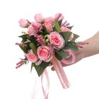 Artificial Bridal Bouquet Bride Wedding Rose Bouquet Bridesmaid Flowers Decor