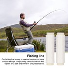 2pcs Nylon Elastic High Tensile Fishing Baits Thread Spool Clear Fishing String