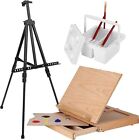 149pcs Deluxe Artist Painting Set With Aluminum And Beech Wood Easel  48 Colors 