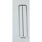 4 75 Inch 24 Pcs Galvanized Steel Garden Stakes U-shaped Square Top