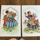 Lot Of 21 Unused Vintage Antique Greeting Cards All Occasions Great Graphics