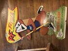 Vintage 1950s Pf Flyers Sneakers Store Display Sign Stand Mint