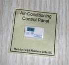 Miniature Dollhouse 1 12 Scale Delph Modern Air Conditioning Control Panel- M153