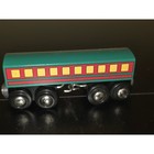 Brio Polar Express Wooden Railway Green Passenger Car Thomas Train Compatible