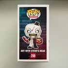 Terrifier Art With Steves Head Glow-in-the-dark Funko Pop  Vinyl Figure  2169