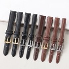 Pu Leather Watch Strap Soft Wrist Band Men Women Sport Bracelet 18 20 22 24mm