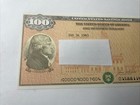 Us 1988 Savings Bond Series Ee  100 00 Dollar Jefferson Unsigned As Found 4-26