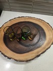 Vintage Bold Color Mcm Shot Glass Set Of 4