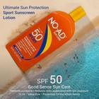 No-ad Sport Sunscreen Lotion  Spf 50   Broad Spectrum Uva uvb 16 Oz