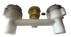Whale Mixer Tap Rt2210 Elegance Threaded White Caravan Campervan Motorhome Boat