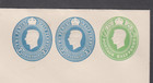 Gb Kgvi 1938 Postal Stationery Pre Paid Mint Cover 2 1 2d Blue X 2   1 2d Green