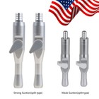 Aluminum Dental Saliva Ejector Suction Valve Universal Strong Weak Se Hve Tip Us