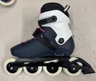 Rollerblade Maxxum Edge 90 W Inline Skates Womens Us Size 9 5 Pink White Blue